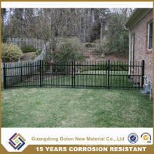 Powder Coated Ornamental Wrought Iron Small Garden Fence